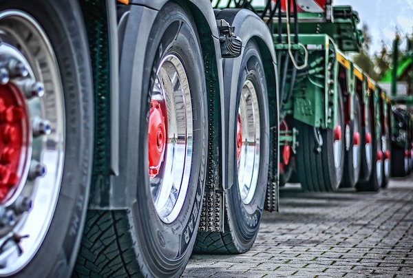 Nettoyage des poids lourds